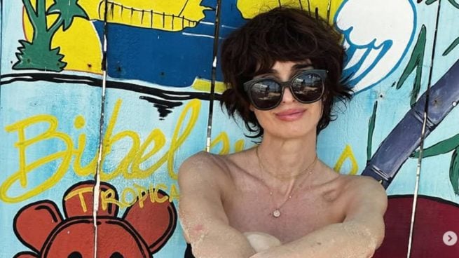 Paz Vega en una foto de sus redes sociales.
