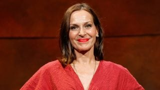 Natalia Millán en la presentación de la obra de teatro ‘Un Dios Salvaje’. (Foto: Gtres)
