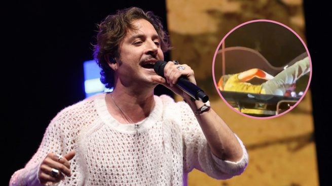 Manuel Carrasco en concierto y la caída en Isla Cristina. (Fotos: Gtres y redes sociales)