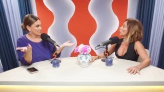 Carlota Corredera y María Patiño. (FOTO: YOUTUBE)