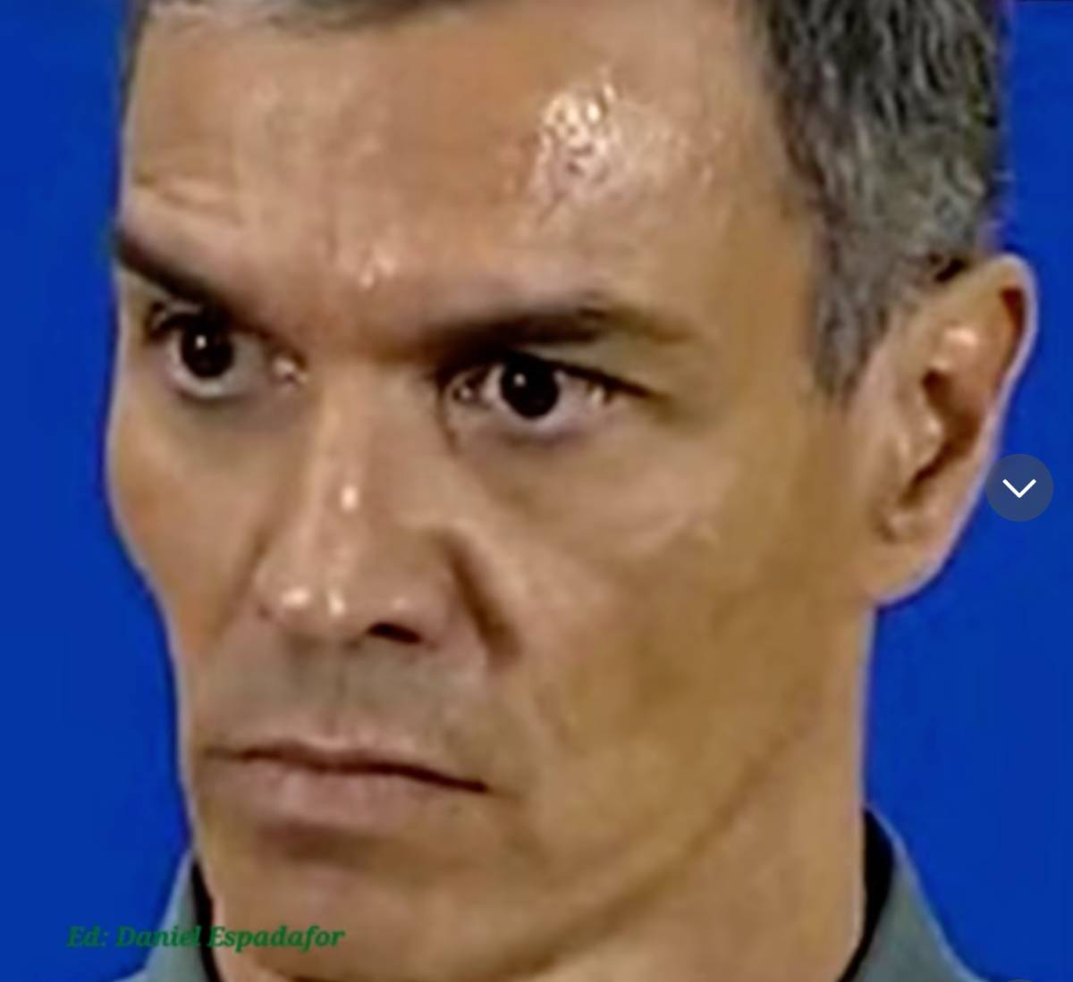 El líder político socialista en tensión y autocontrol. (Redes Sociales) 