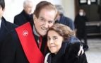Manuel de la Calva y su mujer, Mirna Carvajal. (Foto: Gtres)