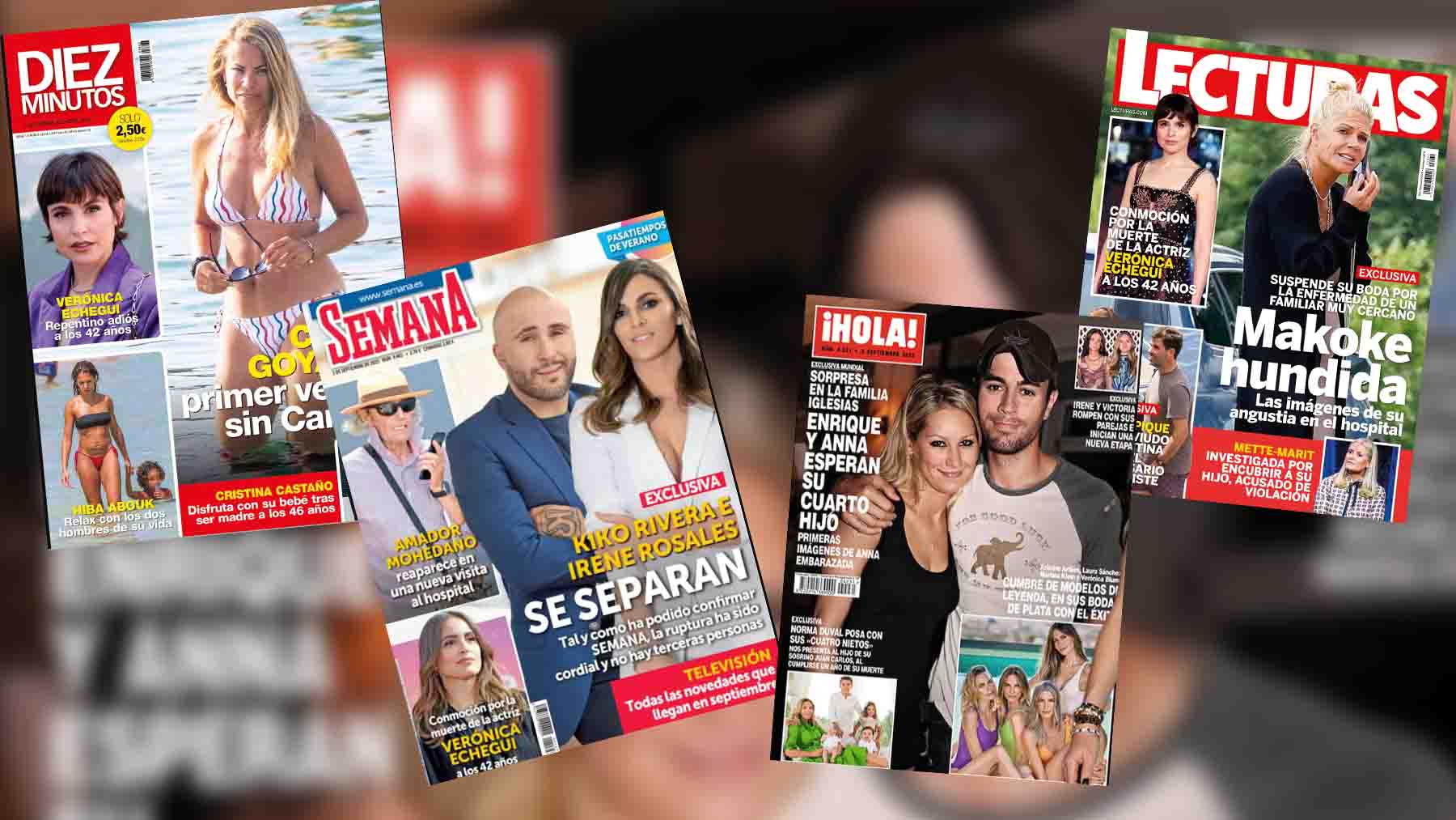Portadas de revistas: la separación de Kiko Rivera y las rupturas en la familia del Rey