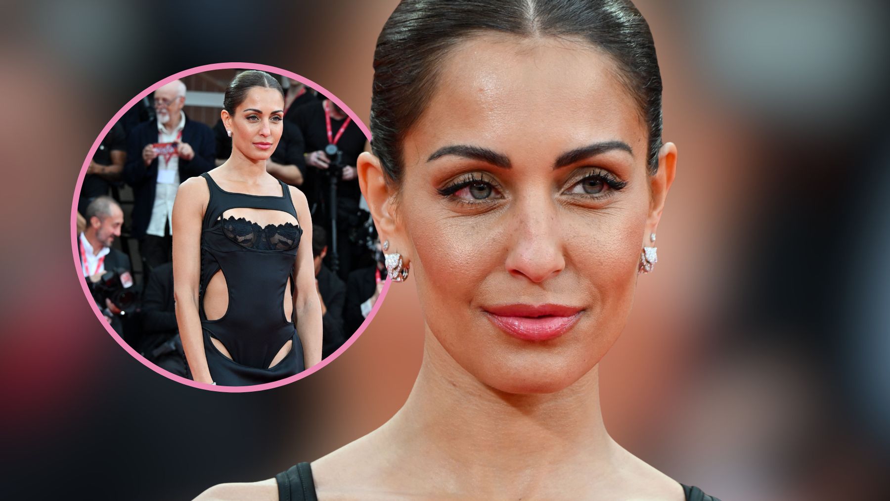 Del bañador, a la arriesgada lencería: la deslumbrante puesta en escena de Hiba Abouk en Venecia