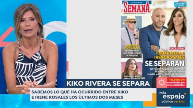 Gemma López en 'Espejo Público'. (Foto: TVE)