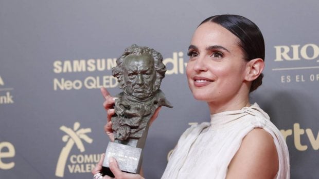 Verónica Echegui en los Premios Goya 2022. (Foto: Gtres)