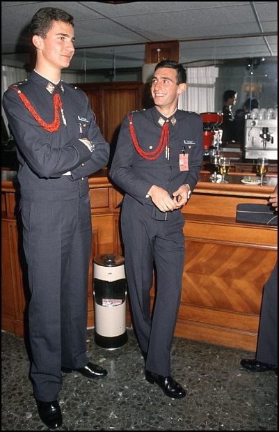 Felipe VI en la Academia General de San Javier. (FOTO: GTRES)