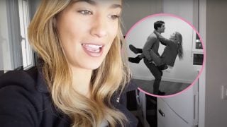 María Pombo y Pablo Castellano en su primera casa. (Foto: Youtube)