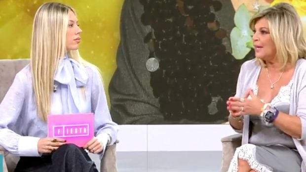 La entrevista de Alejandra Rubio a Terelu Campos. (FOTO: TELECINCO)