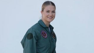 Leonor, al más puro estilo ‘Top Gun’, en la Academia de San Javier. (FOTO: GTRES)