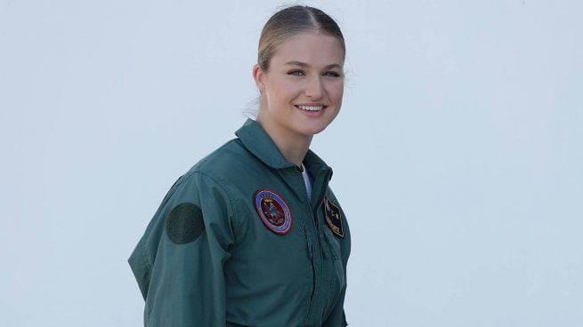 Leonor, al más puro estilo 'Top Gun', en la Academia de San Javier. (FOTO: GTRES)
