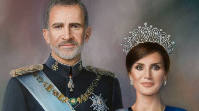 Los Reyes, en el cuadro de Alberto Rubio. (Foto: RRSS)