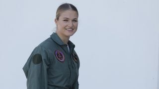 La princesa Leonor en San Javier. (Foto: Gtres)