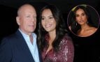 Bruce Willis, Demi Moore y Emma Heming. (FOTOS: GTRES)