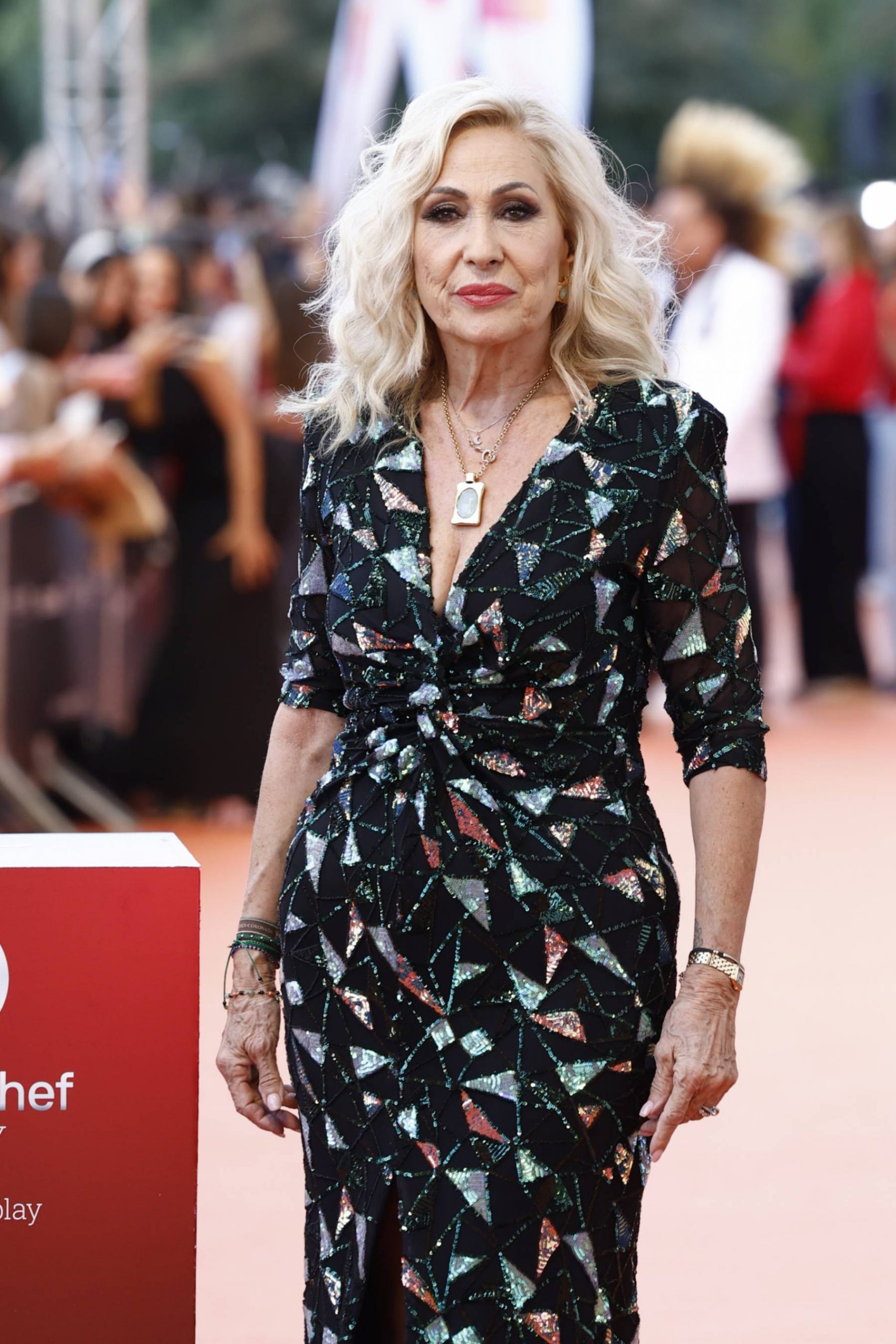 Rosa Benito en el FesTVal de Vitoria. (Foto: Gtres)