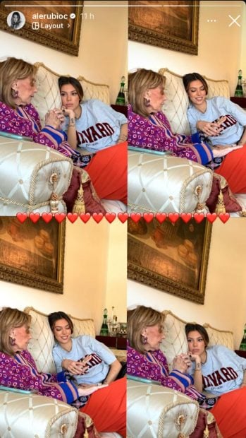 La hija de Terelu ha publicado fotos de las confidencias con su abuela. (FOTO: REDES SOCIALES)