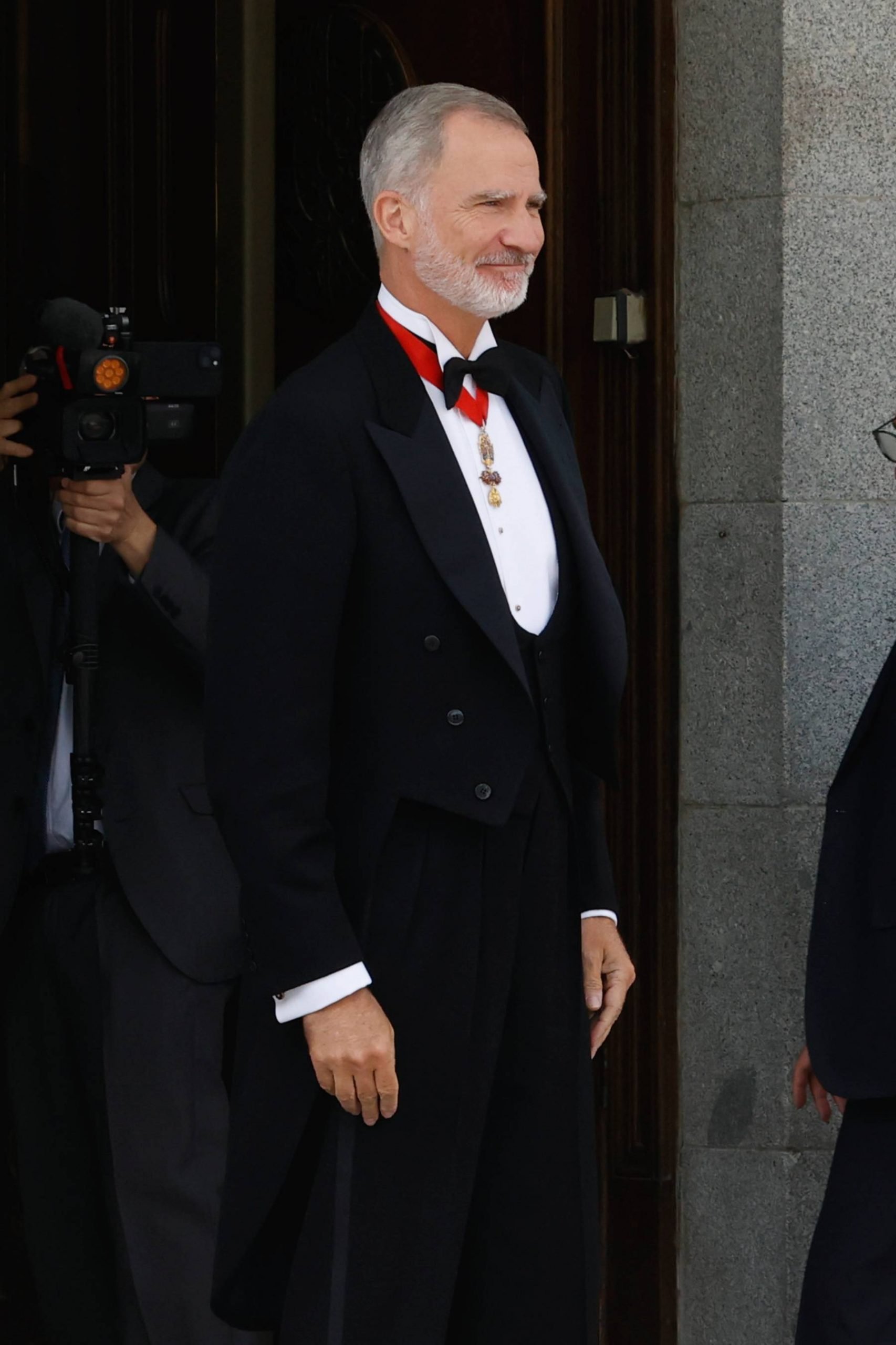 El Rey Felipe VI en un acto oficial. (Foto: Gtres)