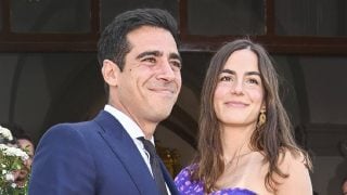 Alberto Herrera y Blanca Llandres en una boda. (Foto: Gtres)