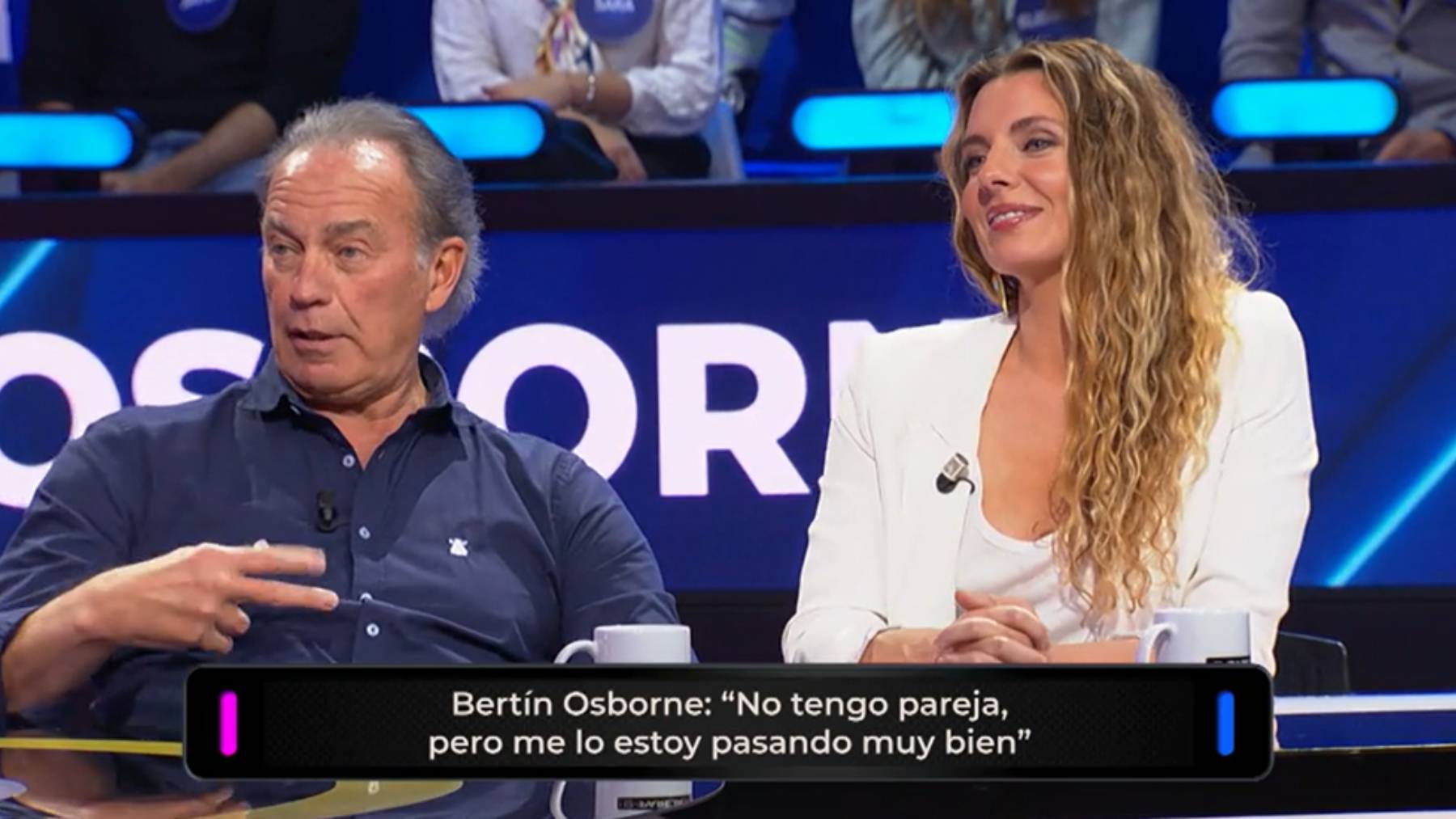 Bertín Osborne y su hija Alejandra en 'Emparejados'. (Foto: Antena 3)