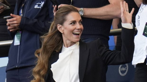 Kate Middleton en un partido de rugby. (Foto: Gtres)