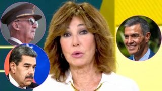 Ana Rosa Quintana compara a Sánchez con un dictador. (FOTOS: GTRES/ TELECINCO)