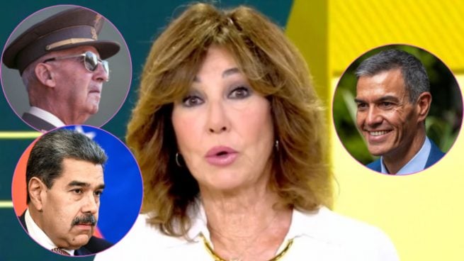 Ana Rosa Quintana compara a Sánchez con un dictador. (FOTOS: GTRES/ TELECINCO)