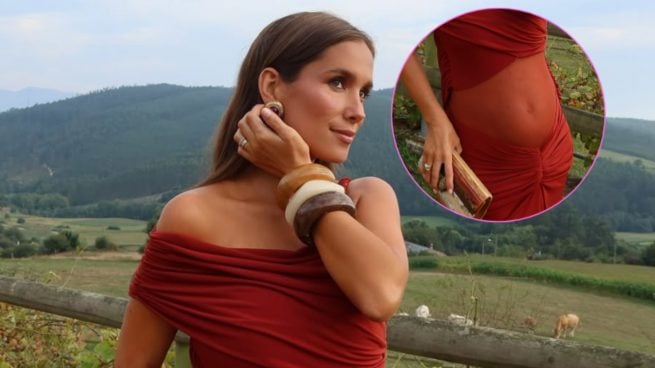El comentado vestido de María Pombo. (FOTO: REDES SOCIALES)