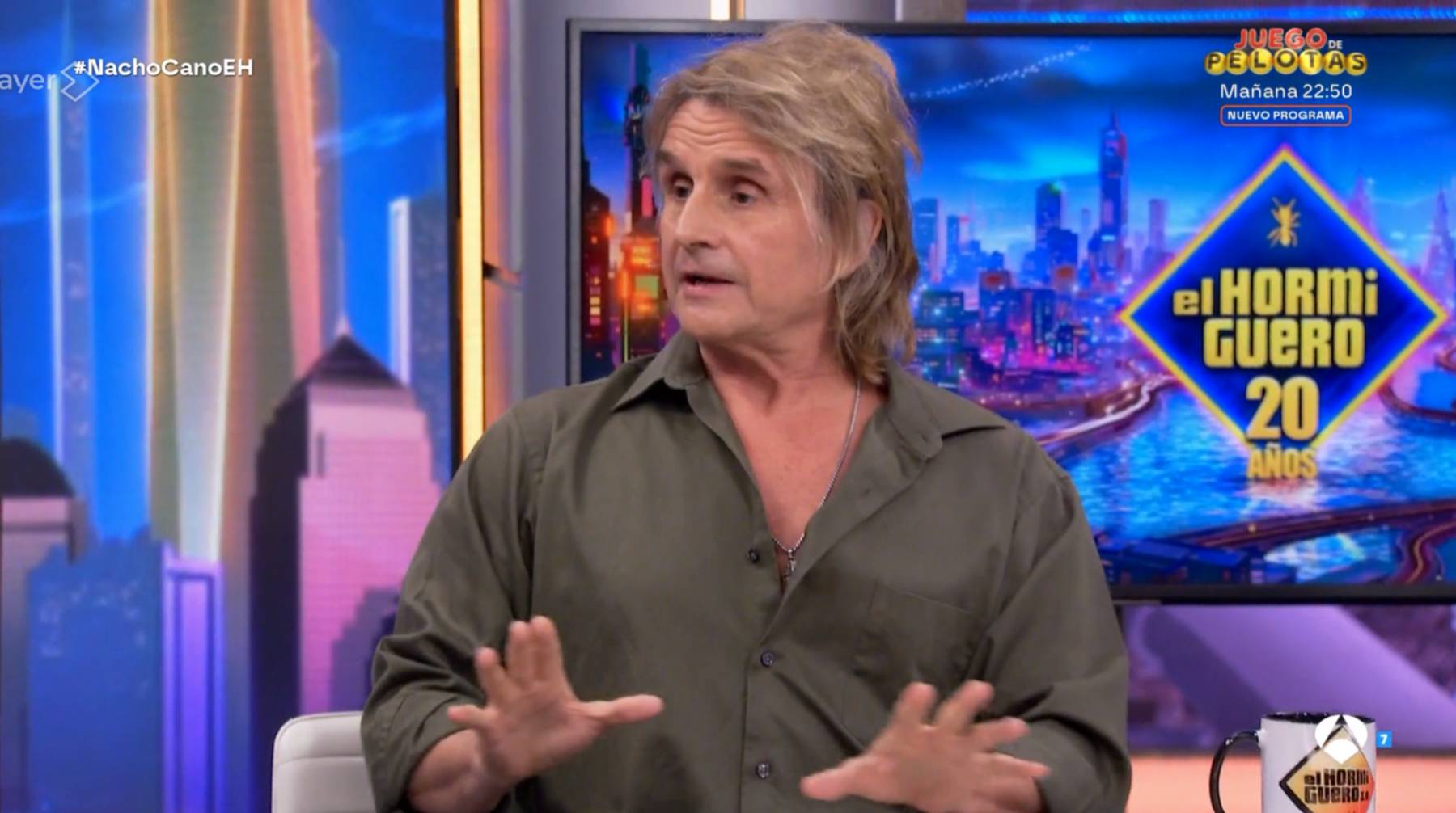 Nacho Cano en 'El Hormiguero'. (Foto: Antena 3)
