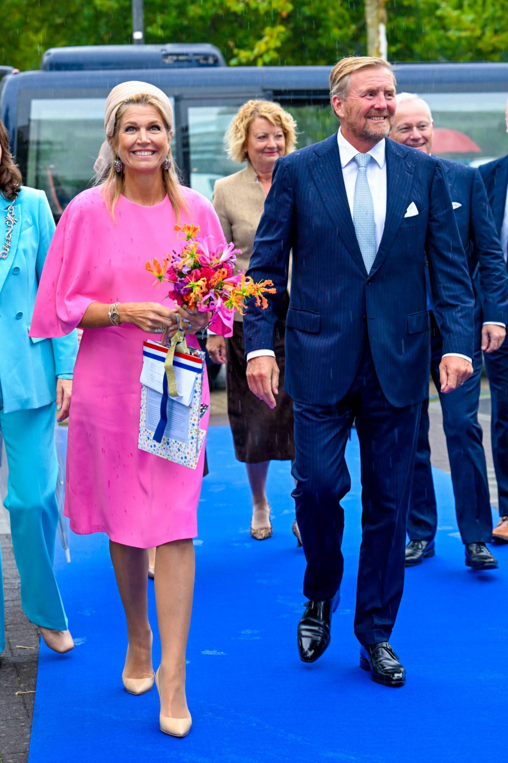 Los reyes Guillermo y Máxima de Holanda en un acto oficial. (Foto: Gtres)