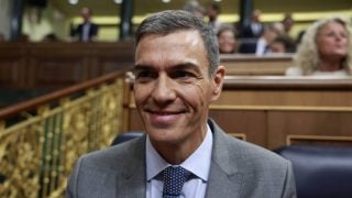 Pedro Sánchez en un hemiciclo parlamentario. (Gtres)