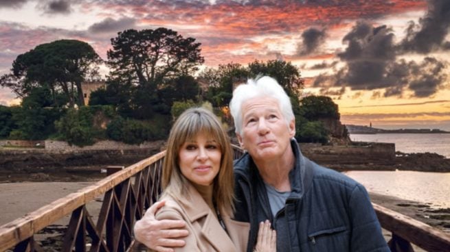 Richard Gere y Alejandra Silva. (FOTO: GTRES/ REDES SOCIALES)