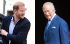 El príncipe Harry y el rey Carlos III. (Foto: Gtres)