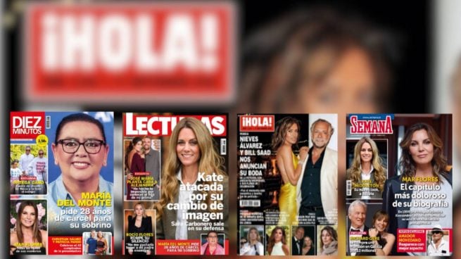 Revistas, portadas de revistas, Mar Flores