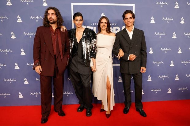 Latin Grammy, alfombra roja latin grammy, sevilla latin grammy, bisbal, fonsi, pastora soler
