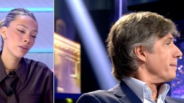 Alejandra Rubio sale en defensa de su suegro. (FOTO: TELECINCO)