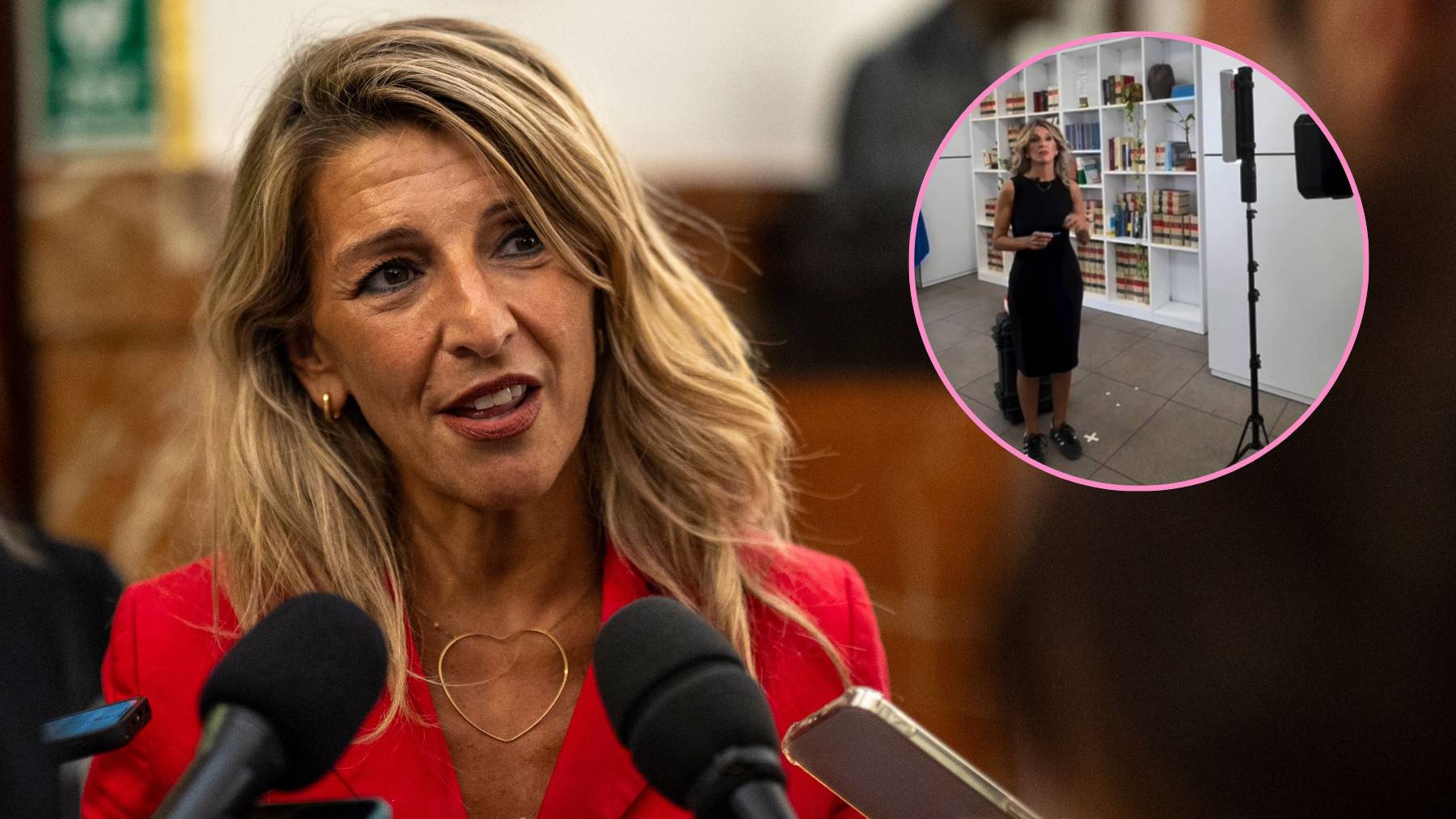 El truco de presentadora que Yolanda Díaz copia para sus intervenciones en televisión