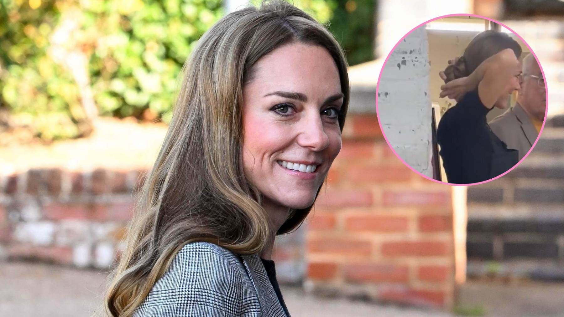 El momento viral de Kate Middleton haciéndose un moño tras la polémica surgida con su melena