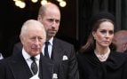 El rey Carlos III y los príncipes de Gales. (Foto: Gtres)