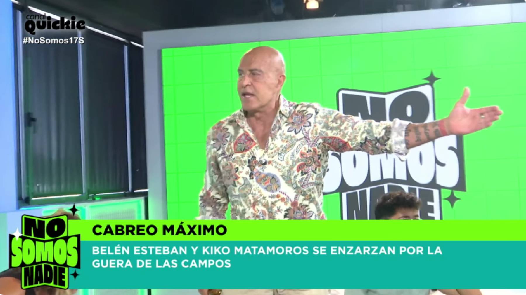 Kiko Matamoros en 'No somos nadie'. (Foto: TEN)