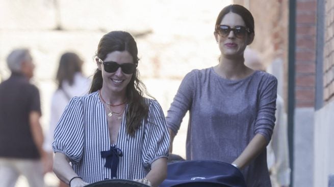 Belén Corsini y Sofía Palazuelo por las calles de Madrid. (Foto: Gtres)