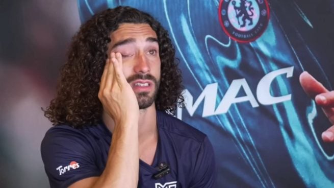 Marc Cucurella durante una entrevista. (Foto: YouTube)