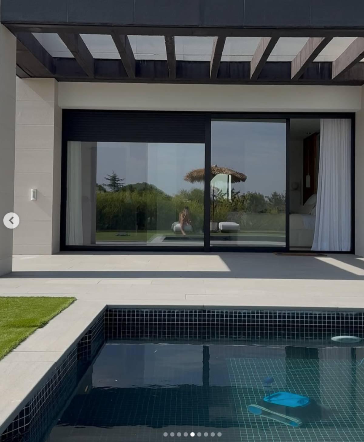 La piscina. (Redes Sociales)