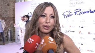 La cantante Verónica en un acto en Madrid. (Foto: Gtres)