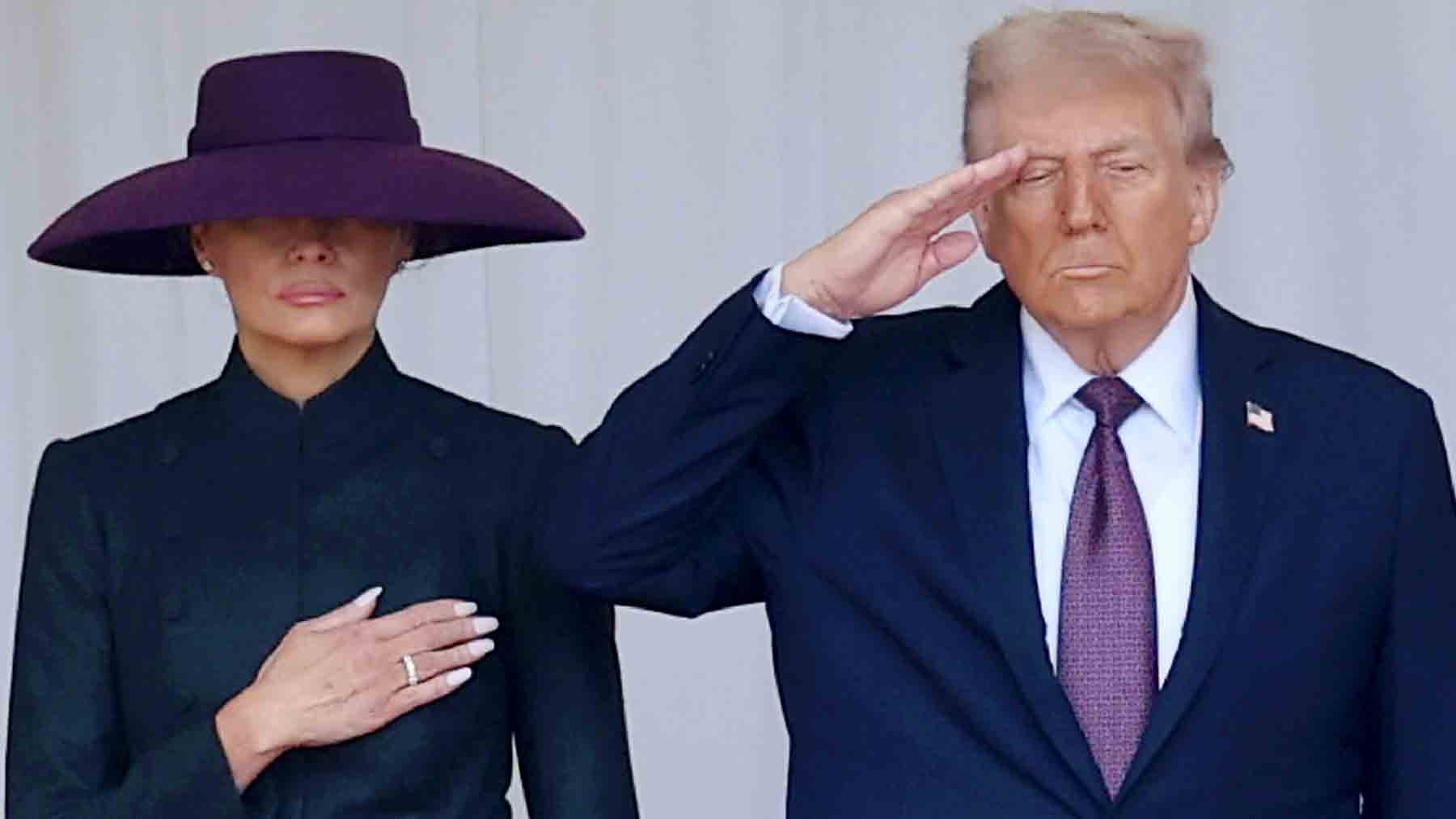 El dardo de la sombrerera de Letizia a Melania Trump