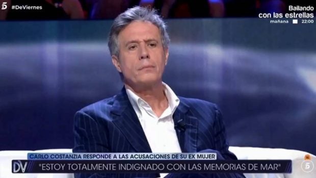 Carlo Costanzia di Costigliole en '¡De viernes!'. (Foto: Telecinco)
