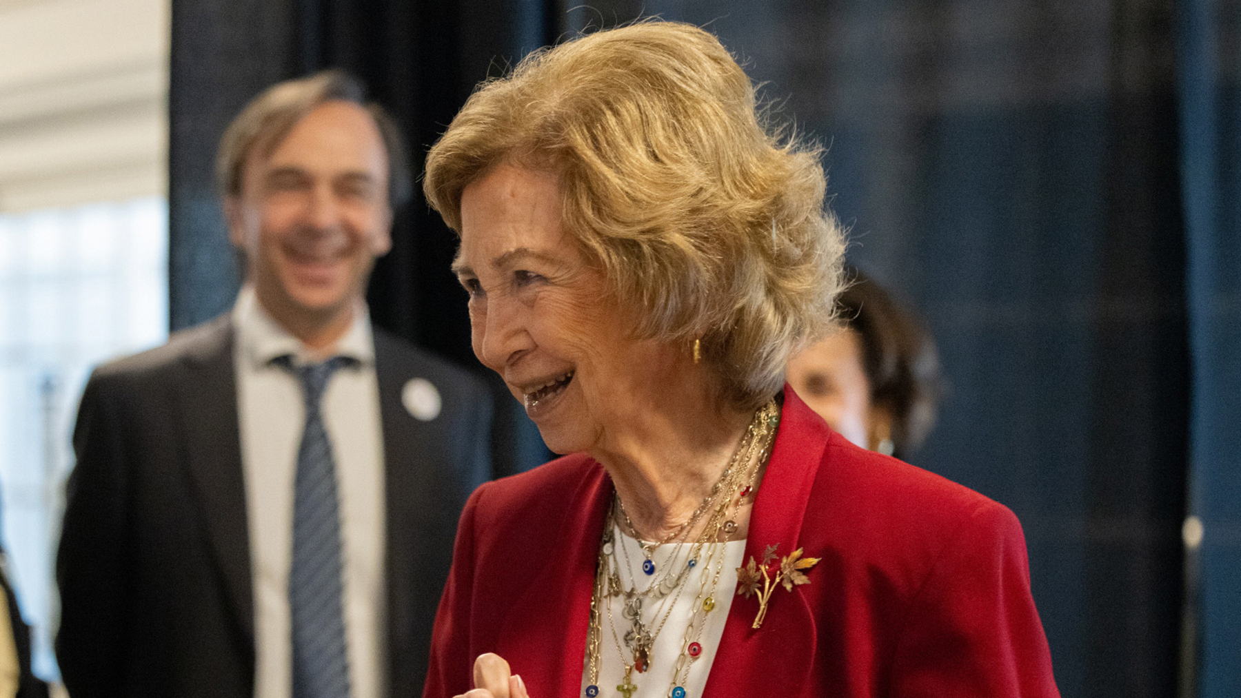 La Reina Sofía da una lección de estilo y elegancia durante su última aparición en Washington
