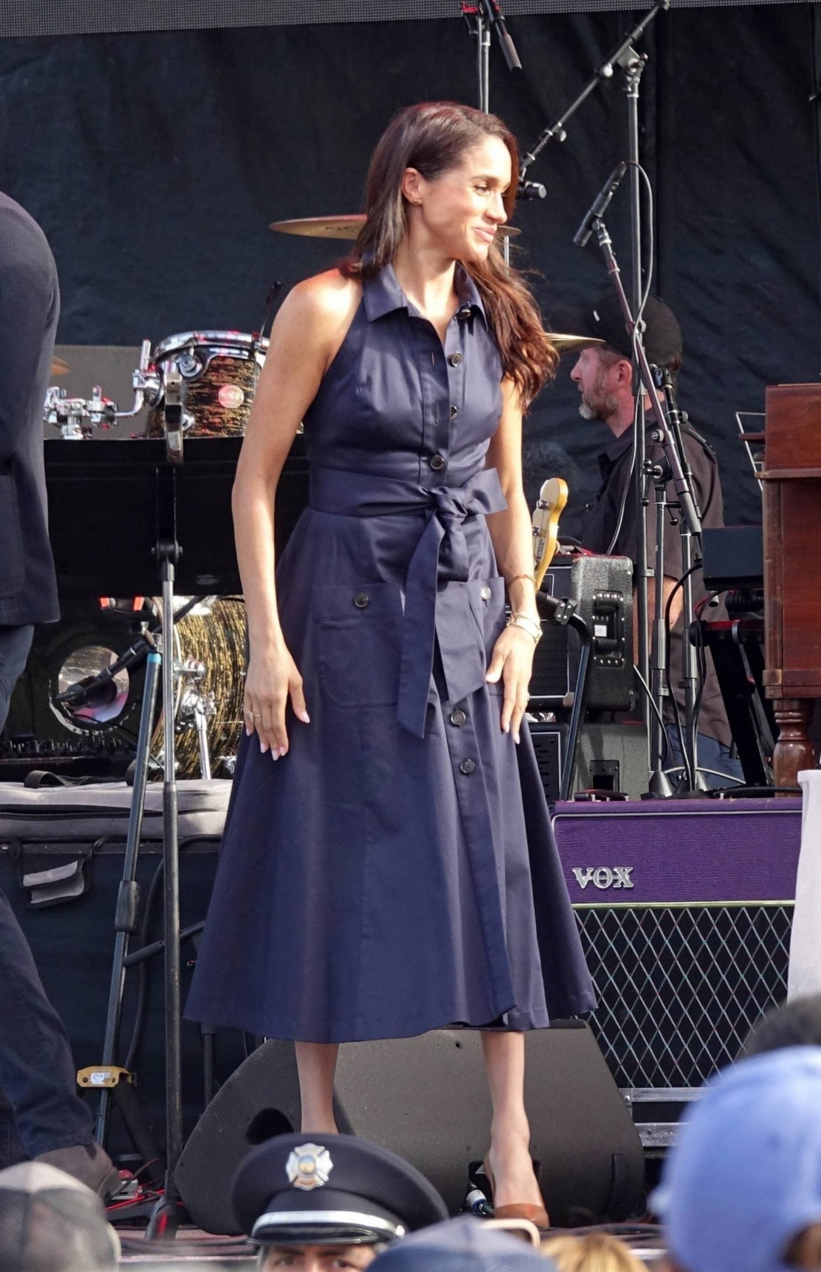 El estilismo de Meghan Markle en el evento de Kevin Costner. (Foto: Gtres)