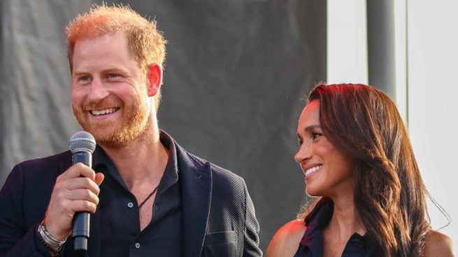 Meghan Markle y el príncipe Harry en el evento de Kevin Costner. (Foto: Gtres)