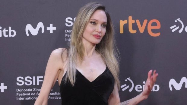 Angelina Jolie en el Festival de Cine de San Sebastián. (Foto: Gtres)