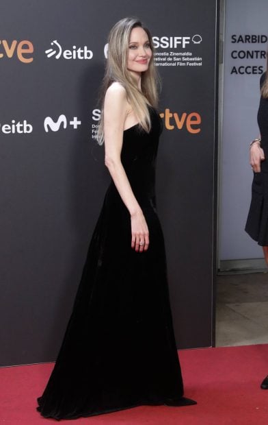 Angelina Jolie en el Festival de Cine de San Sebastián. (Foto: Gtres)